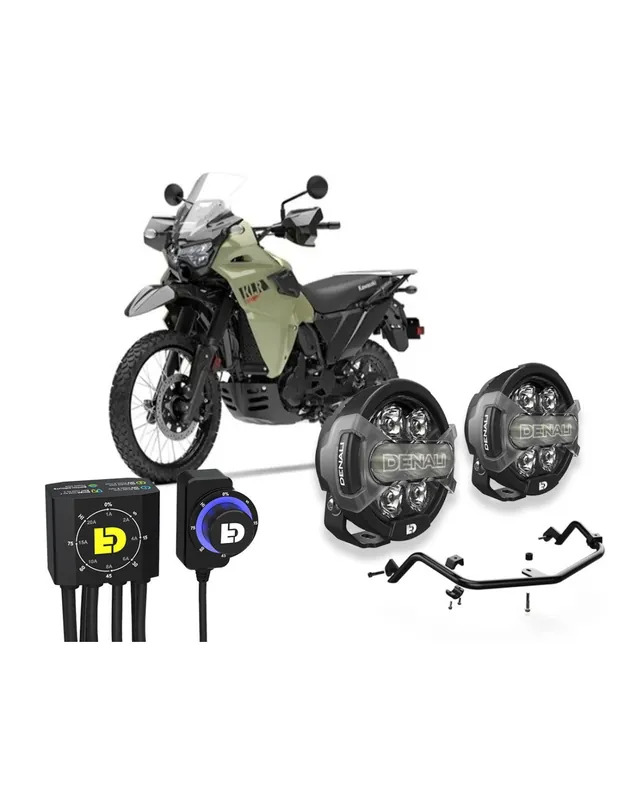 Promo Stagionale Kit Faretti LED DENALI D7 PRO Premium Kawasaki KLR650 S 2022+