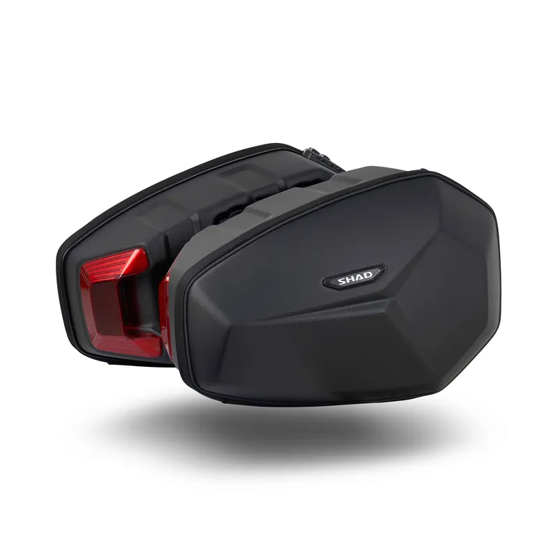 Ultima Occasione Shad E48SR Coppia Borse Laterali Moto Hard Shell X0SE48SR