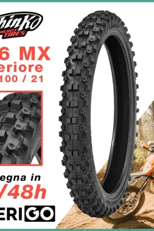 SHINKO Pneumatico 90/100-21 57R TT 216 MX Anteriore Enduro/Cross Offerta Del Giorno