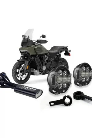 Compra Adesso Kit Faretti LED DENALI D7 PRO Premium con Supporti Paramotore Harley-Davidson Pan America 1250 2021+