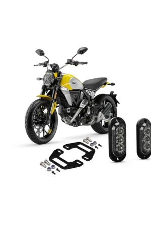 Sconto Kit Luci Posteriori DENALI T3 Rear Visibility Ducati Scrambler 800 2015+ / Scrambler 1100 2018-24
