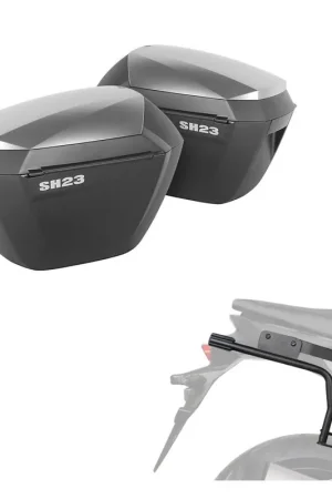 Novità KIT VALIGIE LATERALI SHAD SH23ALU + TELAIO 3P SYSTEM HONDA CMX REBEL 1100 2021