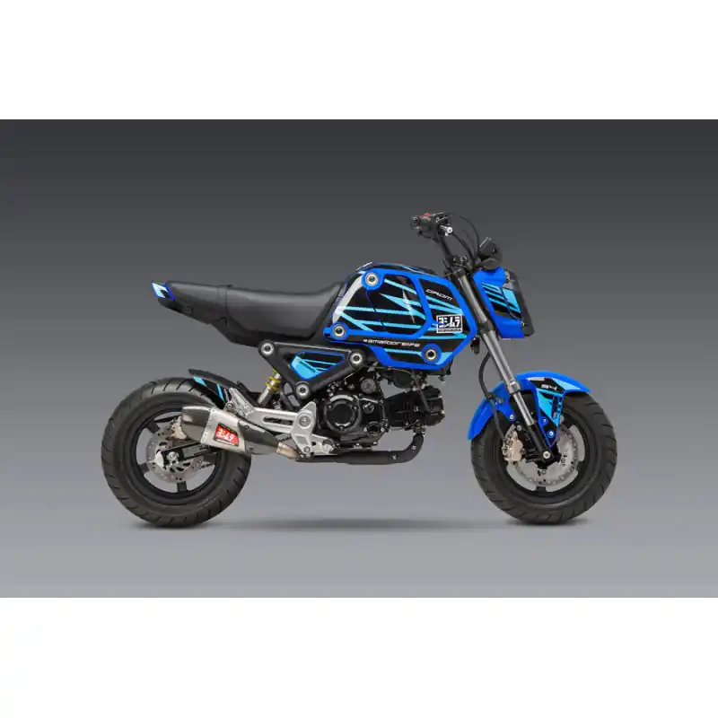 Nuovo Arrivo YOSHIMURA | Kit Grafiche "Edge" Blu per Honda Grom 2022-2024