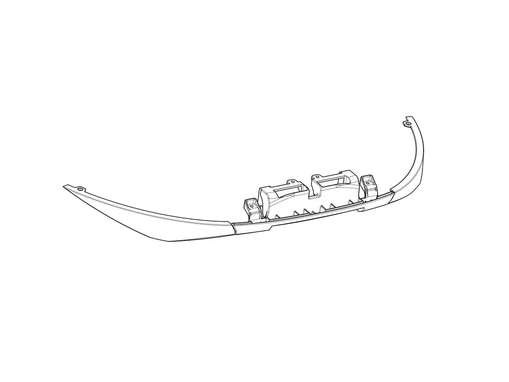 Shad Catadiottro Bauletto SH58 Bianco TrasparenteD1B58CAR Prezzo Scontato