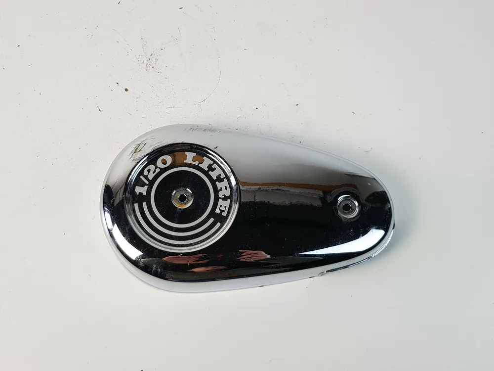 Carena Coperchio Cromato Sinistro GILERA EAGLET 50 1993 1998 Reso Gratuito