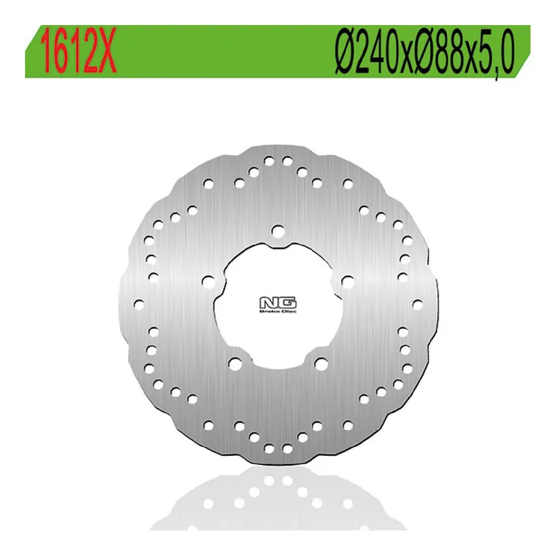 NG 1612X Disco Freno KAWASAKI J 125 CC 16 Spedizione Gratuita