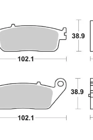 A Buon Prezzo SBS 212HF Pastiglie freno KYMCO Grand Dink G-Dink 300 CC 12/16