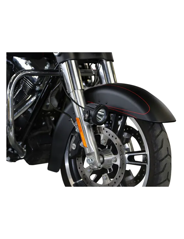 Kit montaggio faretto ausiliario per Harley-Davidson Spedizione Gratuita