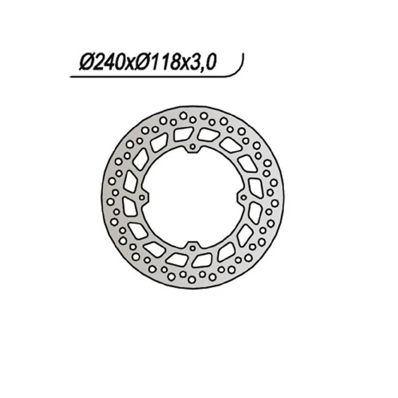 Spedito Oggi NG 473 Disco Freno HONDA CR R 125 CC 92/94