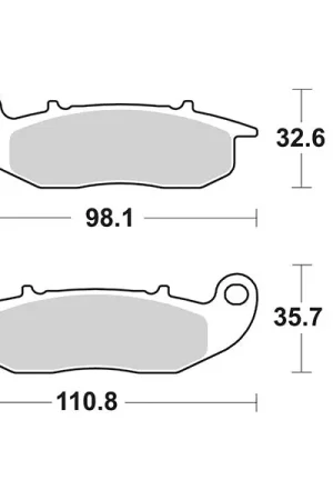 A Buon Prezzo SBS 228HF Pastiglie freno PIAGGIO Liberty IGET 4T 3V IE (RP8C54100) 50 CC 15/17