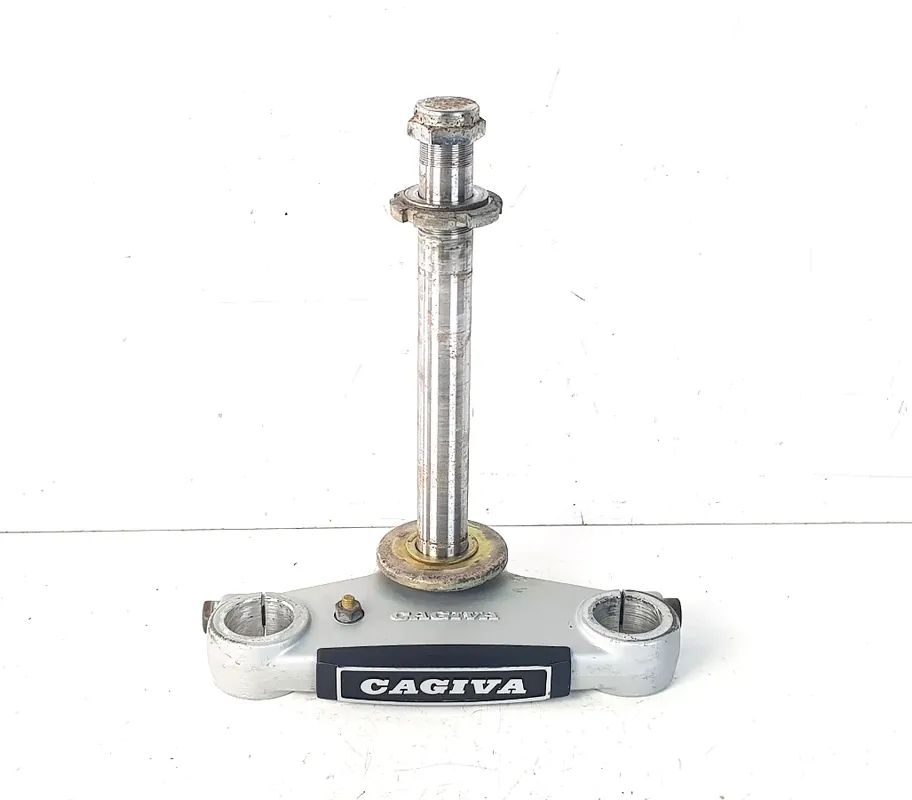 Piastra Inferiore Forcella (piastra di sterzo) CAGIVA SST 125 1979 - 1984 Spedizione Espresso