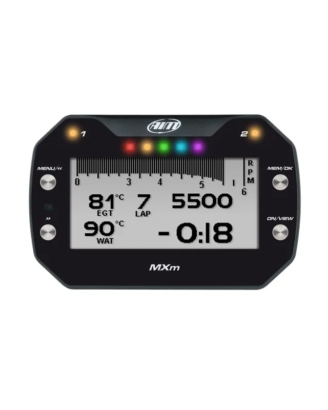 AIM | Dash Logger MXm - Cruscotto acquisitore dati compatto LCD Offerta Speciale
