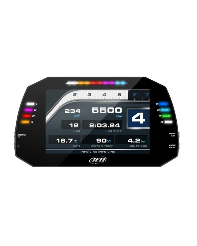 Reso Gratuito AIM | Cruscotto MXG 1.3 - Dash Logger TFT