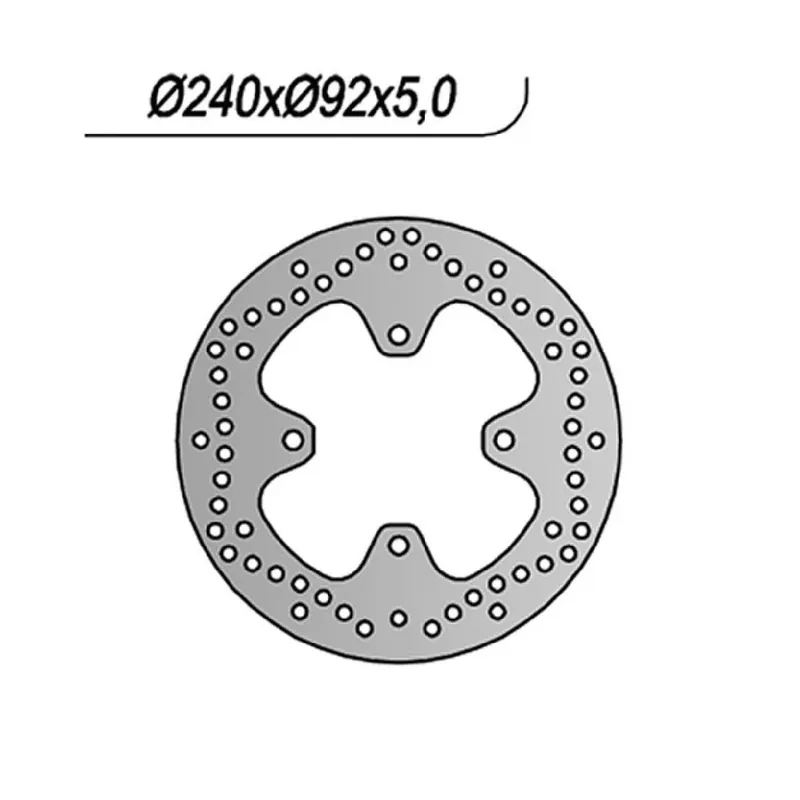 Prezzo Conveniente NG 1124 Disco Freno MBK Kilibre 300 CC 03