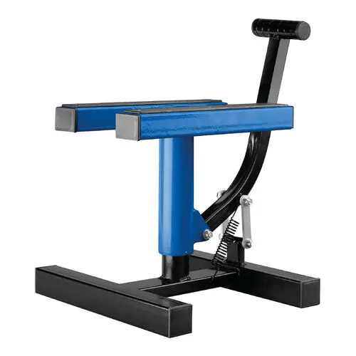 Acquista Ora Lampa Cross Lift, cavalletto alza moto universale per modelli cross/enduro - Blu 91697