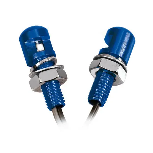 Super Prezzo Lampa Set 2 viti con Led a luce blu - Blu 90176