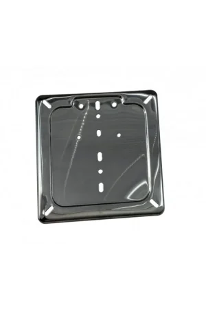 Esclusivo PIATTO SUPPORTO TARGA TIPO NUOVO - INOX