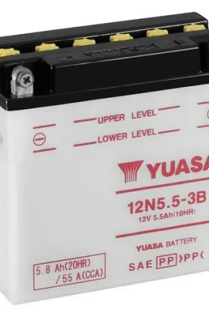 Batteria al piombo/acido YUASA 12N5.5-3B - senza pacco acido Promozione