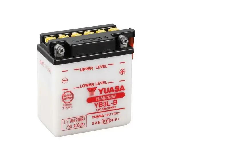 Batteria al piombo/acido YUASA senza pacco acido - YB3L-B Occasione