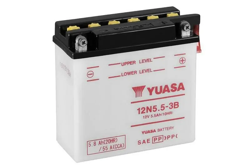 Ultima Occasione Batteria al piombo/acido YUASA senza pacco acido - 12N5-3B