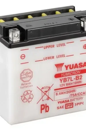 A Buon Prezzo Batteria al piombo/acido YUASA senza pacco acido - YB7L-B2