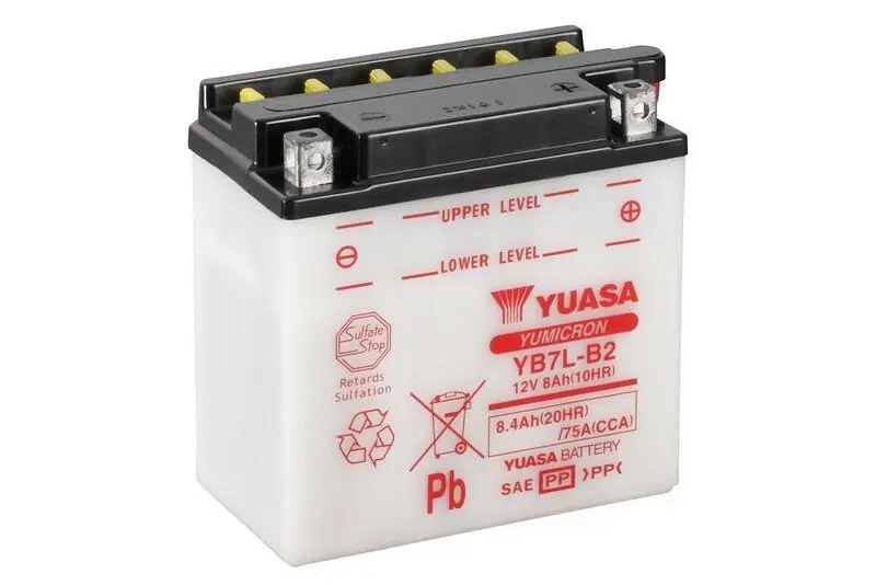 A Buon Prezzo Batteria al piombo/acido YUASA senza pacco acido - YB7L-B2