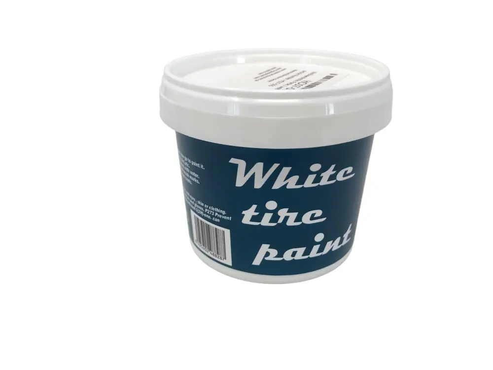 Promo Stagionale Highway Hawk Motorcycle White Tyre Paint for 2 Tyres - 250ml