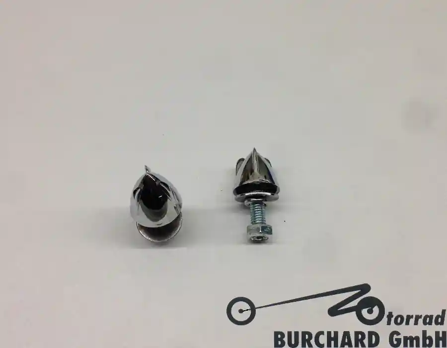Affare Dado Highway Hawk "Bullet winged" M6 - 10 pezzi in cromo