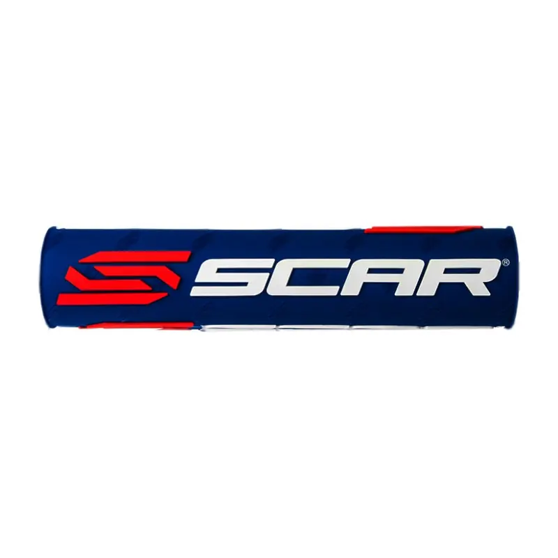 Affare Paracolpi Scar blu scuro e bianco - manubrio con traversino