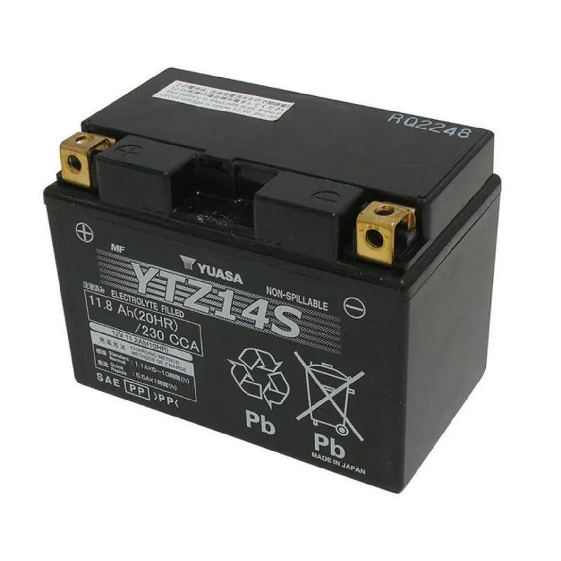 Vendita Finale Yuasa YTZ14S Batteria moto precaricata sigillata