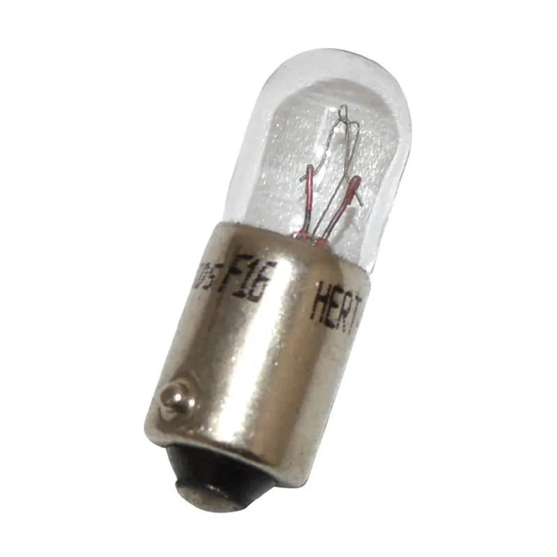 Hert Lampadina di ricambio MICRO 12V-4W BA9S Spedito Oggi