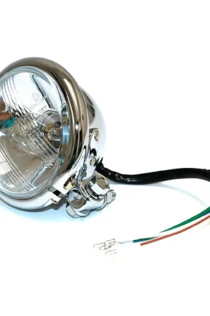 A Buon Prezzo Fanale anteriore moto d.124 mm cromato lampadina S2 35/35 W att. inferiore
