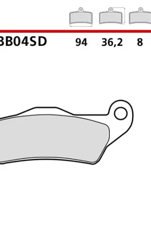 A Buon Prezzo Pastiglie anteriori standard Brembo Husqvarna FE 450 14-25