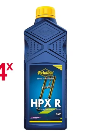 Sconto 4 Litri Putoline Olio forcelle Moto HPX R 4W