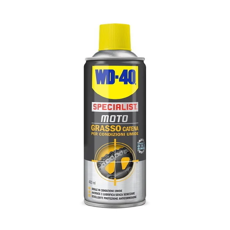 WD-40 Grasso lubrificante catena moto condizioni umide 400 ml Compra Online