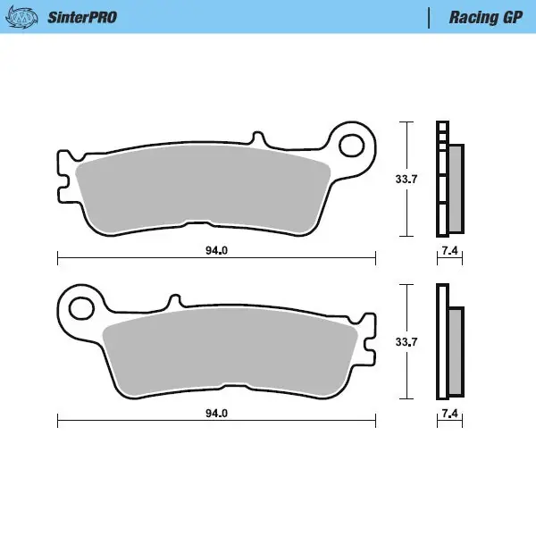 Pastiglie Moto Master FANTIC 125 XE 23 anteriori GP Consegna Rapida