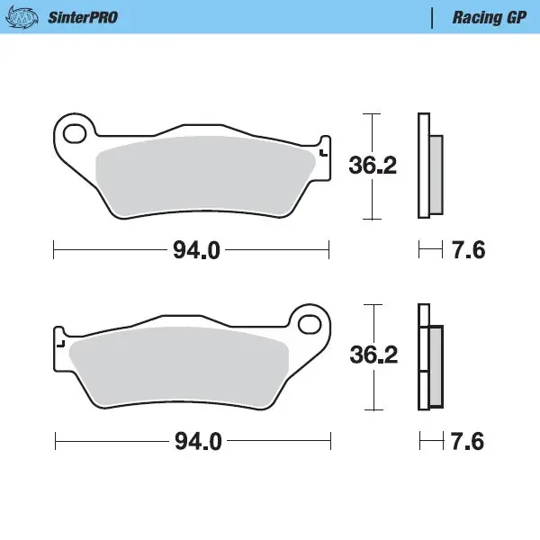 Pastiglie Moto Master Gas Gas MC 125 21-25 anteriori GP Offerta