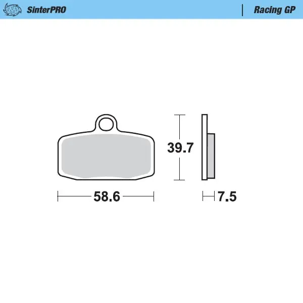 Pastiglie Moto Master Husqvarna TC 85 14-20 anteriori GP Popolare
