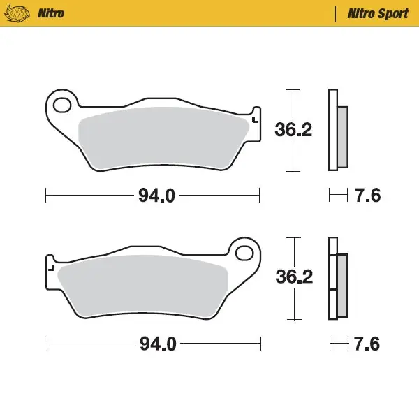 Pastiglie Moto Master Sherco 125 SE-R 18-23 anteriori nitro Offerta Speciale